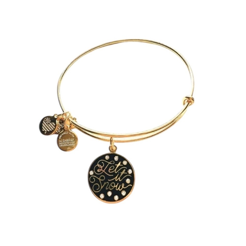 Alex and Ani Let it Snow Bangle Bracelet